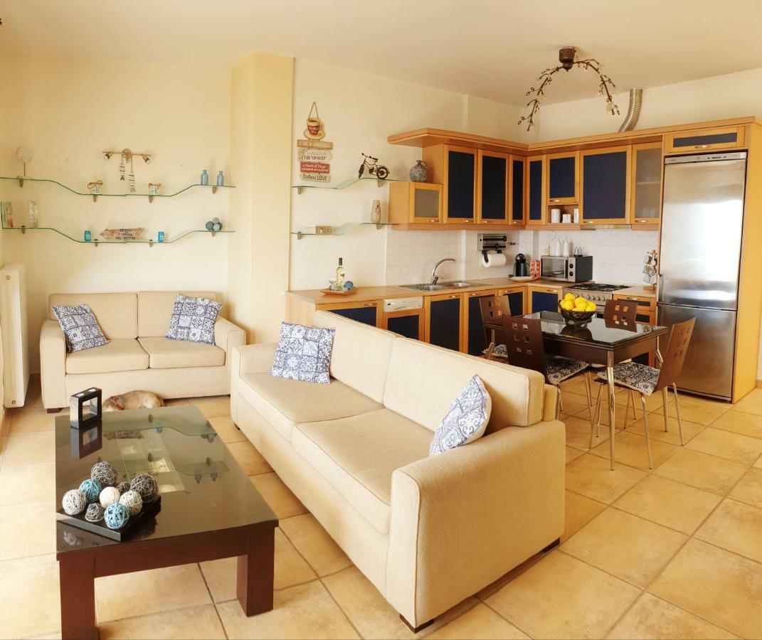 Derveni Seaside Apartments "Penthouse" 외부 사진